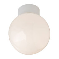 Modern White Chrome Halogen Bathroom Ceiling Spot Light Ip44 Rated