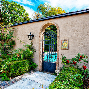 French Provincial Stone & Plaster Manor