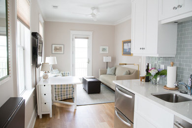 Inspiration for a living room remodel in Charleston