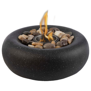 Tabletop Fire Pit Bioethanol or Rubbing Alcohol Smokeless Indoor or Outdoor