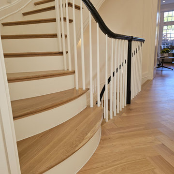 Project #131 | Three-Story Elliptical Staircase in Historic Home