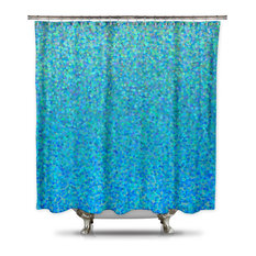 Silver Shower Curtain | Houzz Silver Shower Curtain | Houzz