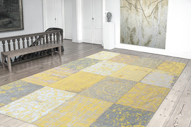 Vintage Multi 8084 Yellow Louis de Poortere Deco Rug