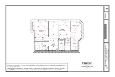 Example of a classic home design design in Calgary