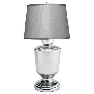 Gaetan Silver Large Table Lamp