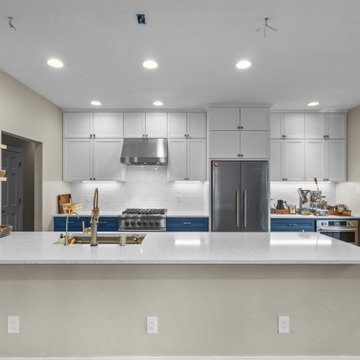 Vickery Park Blue & White Kitchen