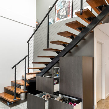 Understairs Dark Joinery