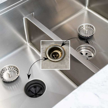 Double Bowl Sinks • Create Good Sinks • Low Divider