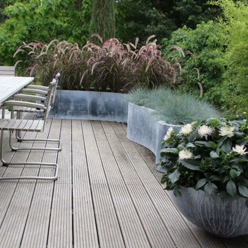 Terrassengestaltung privater Garten