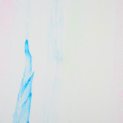 Medium White Square Rainbow II by Callen Schaub - Paintings