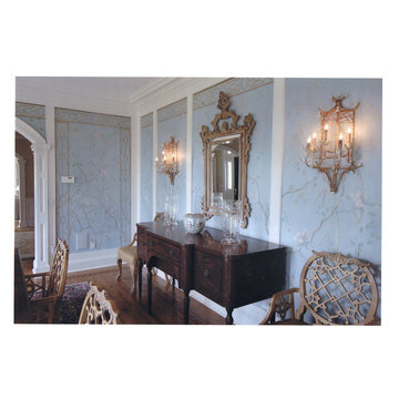 Chinoiserie Dining Room Mural