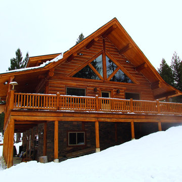 Custom Log Home