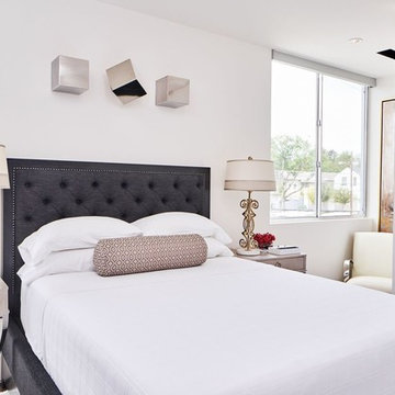 Avant-Garde Modern: Bedroom