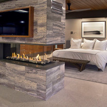 3 Sided Fireplaces