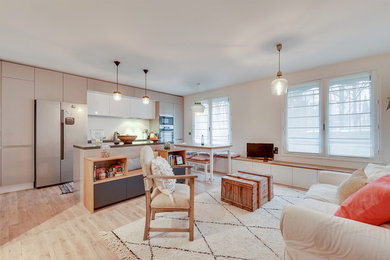 Idées déco pour une cuisine contemporaine.