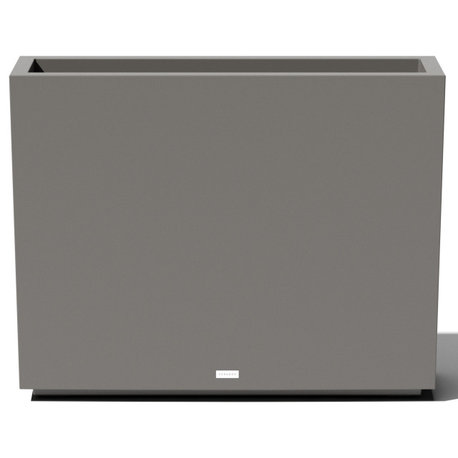 Veradek Block Series Span Planter, Grey, Medium