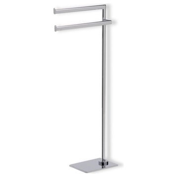 Free Standing Towel Stand, Chrome