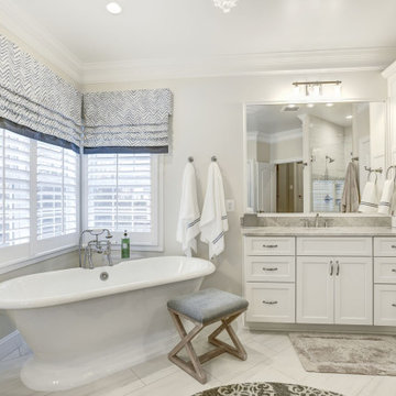 Beautiful & Bright Ashburn Master Bathroom