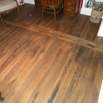 Reclaimed White Oak Fumed with Penetrating Oil