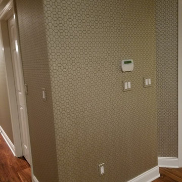 Grasscloth & Wallpaper: Master Bedroom