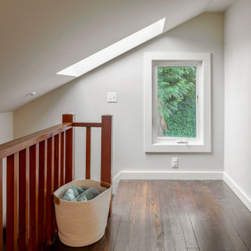 Attic & Basement Renovation Focused on Function.