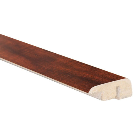 End Cap, Silky Collection, 8', Walnut Burgundy
