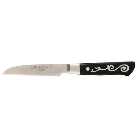 I.O. SHEN Curved Paring Knife, Kitchen Knife, Carving Knife - 3 ½" / 90 mm