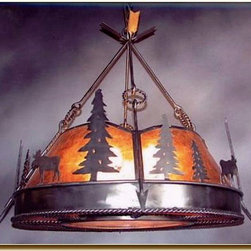 Mountain Woods Chandelier - Chandeliers