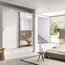 Lugo 2-Door Sliding Wardrobe, Matte White