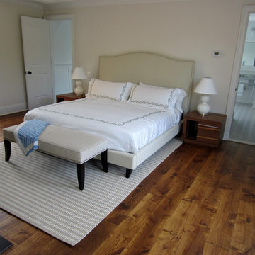 BRIDGEHAMPTON: WIDE CHARACTER GRADE WHITE OAK INSTALLED & FINISHED WITH TUNG OIL