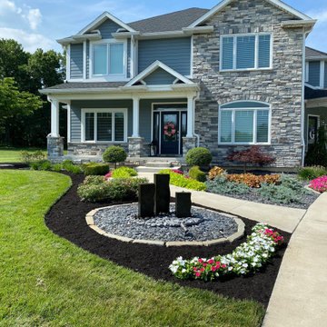 Front Foundation With Water Feature