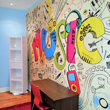 Music Wallpaper Mural - Shop AboutMurals.ca