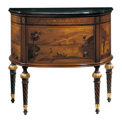 Inviting Home Inc. - Italian Inlaid Chest - Accent Chests And Cabinets