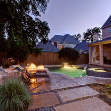 pool and landscape