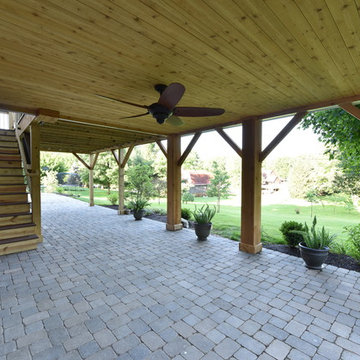 Residential outdoor living addition