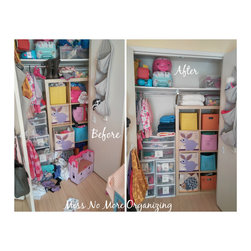 Kids closet - before & after - Products