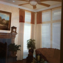 Custom Designed Draperies - Window Treatments