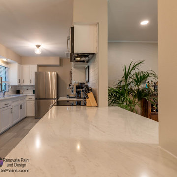 Big Impression for Smallish Kitchen