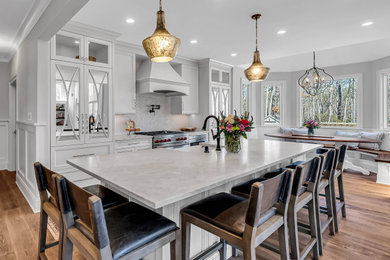 Transitional kitchen photo in Tampa