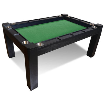 Origins Onyx Game Table, 8 Players, Green