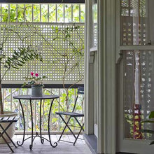 MUST DO - grilled veranda with lattice work
