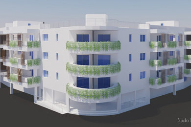 Proggettazione architettonica di un complesso residenziale