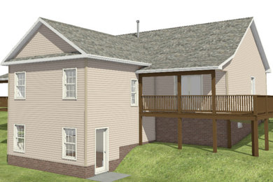 Example of a classic home design design in Richmond