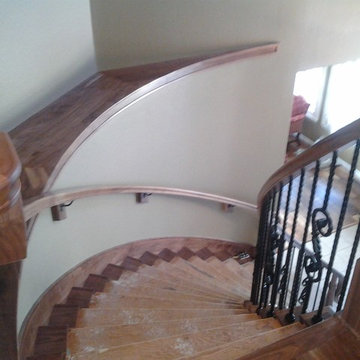 Walnut Stair Case