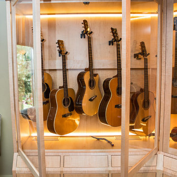 Humidified Guitar Cabinet