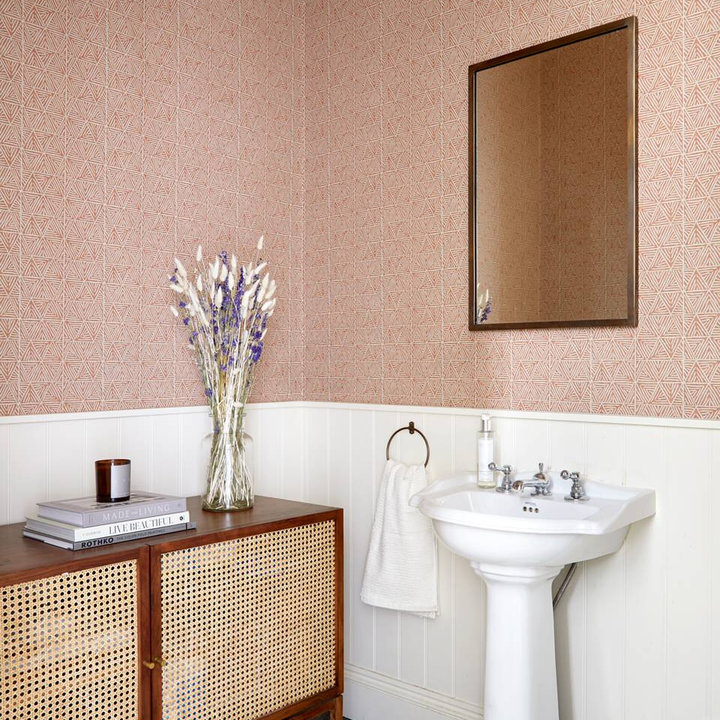 75 Beautiful Pink Powder Room Ideas & Designs July 2024 Houzz AU