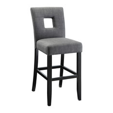 Coaster Home Furnishings - Andenne Counter Height Chair With Square Cutout In Seat Back, Set of 2 - Bar Stools and Counter Stools