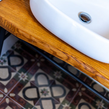 Photo shooting di progetto arredo bagno Isola di San Pietro