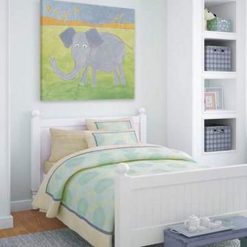 "Quinn’s Elephant" Painting Print on Wrapped Canvas