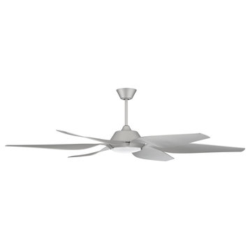 Craftmade Zoom 66" Ceiling Fan With Blades, Titanium